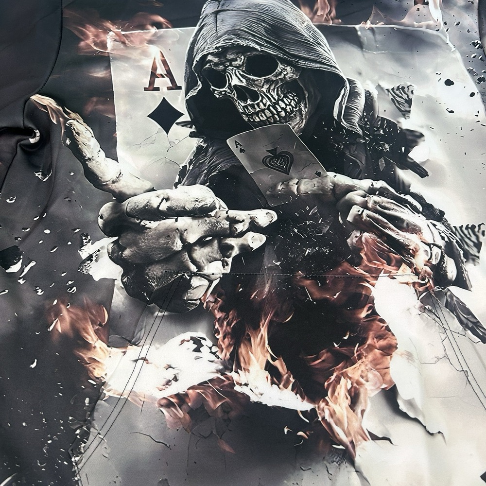 Generic Brand Hoodie Unisex 46x27 Multicolor Soul Skull Pattern 3D Sweatshirt